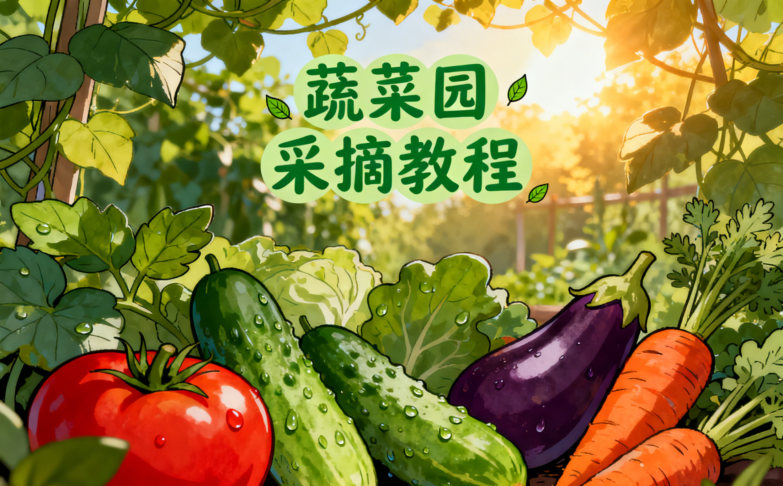 蔬菜园采摘玩法-九龙城半RP角色扮演社区